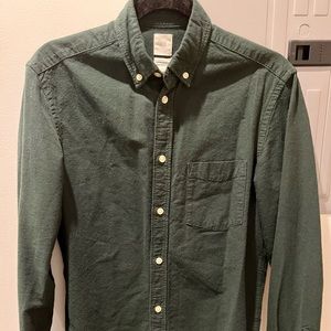 H&M - Green Button-Down Collared Shirt